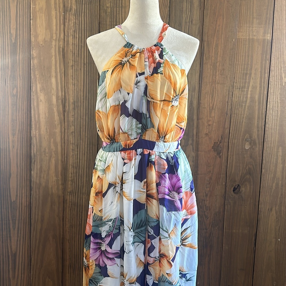 Miss Me Long Floral Maxi Summer Dress